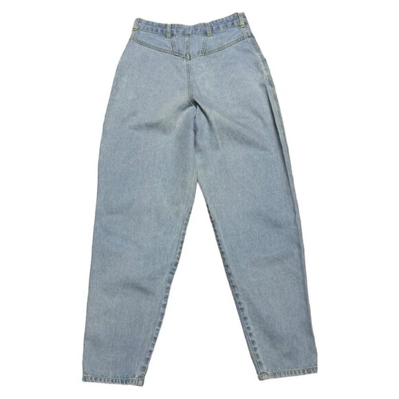 VINTAGE 90s Jonathan G High Rise Light Retro Designer Womens Denim Jeans 27” - Picture 5 of 6